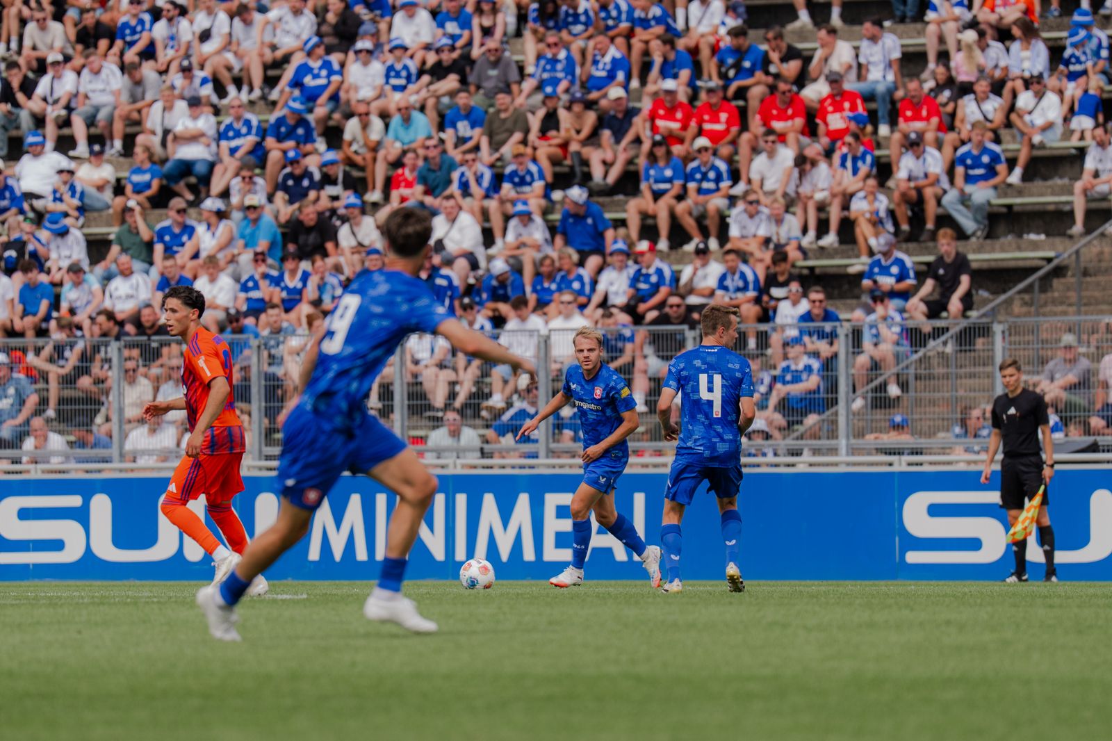 Wedstrijdbeeld Twente - Schalke